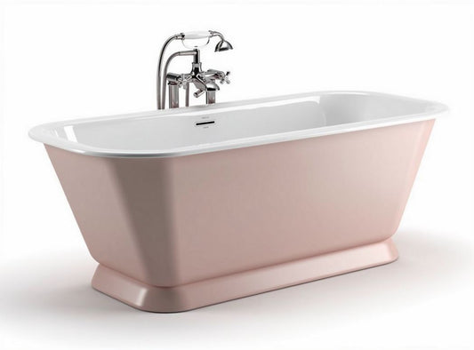 Baignoire en acrylique pour salle de bain moderne - 170 x 75 x 60cm